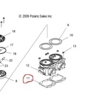 5813026 Прокладка Под Цилиндр Для Polaris 600 700