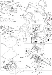 510004806 Фиксатор Спинки Сиденья Пассажира Для Ski Doo GTX, GRAND TOURING