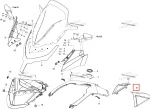 517304125 Панель Бензобака Левая Для Ski Doo GTX SE 1200 4-TEC 2009