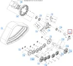 715001611 Крышка Для Гусеницы APACHE Для BRP Can Am 715002044