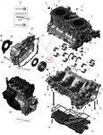 420432125 Подшипник Коленвала Двигателя Для Ski Doo 1200 2009-2019