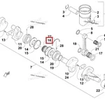3007-885 Шестерня Привода Маслонасоса Для Arctic Cat 3007-885 Шестерня Привода Маслонасоса Для Arctic Cat