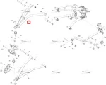 706203897 Рычаг Передний Верхний Правый Для BRP Can Am Maverick Sport, Commander