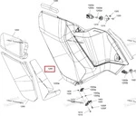 517305771 Поролон Изоляционный Левой Боковой Панели Для Ski Doo