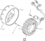 1XD-81410-00-00 Статор Генератора Для Yamaha VIKING