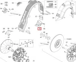 518325626 Крышка Для Ski Doo SKANDIC, EXPEDITION