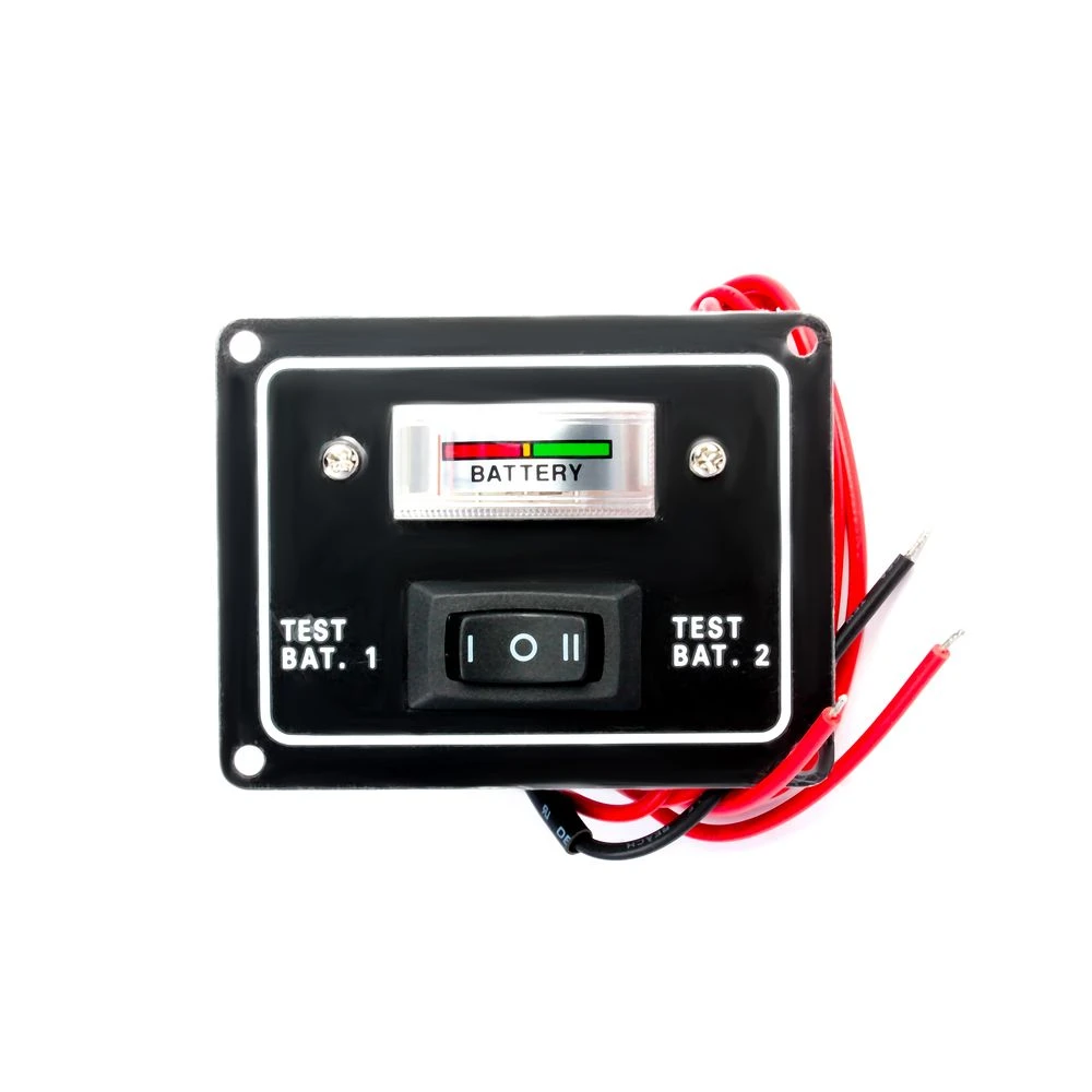 Панель контроля заряда аккумулятора AAA пластик/алюминий