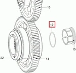 619230028 Кольцо Уплотнительное Для КПП Для Ski Doo