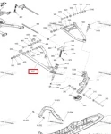 505074085 Рычаг Нижний Правый Черный Для Ski Doo Gen4