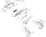 715009838 Крыло Переднее Левое Для BRP Can Am MAVERICK