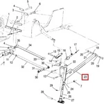 1823292-458 Продольный Рычаг Правый Черный Для Polaris WIDETRAK LX 1824070-458, 1823292-067