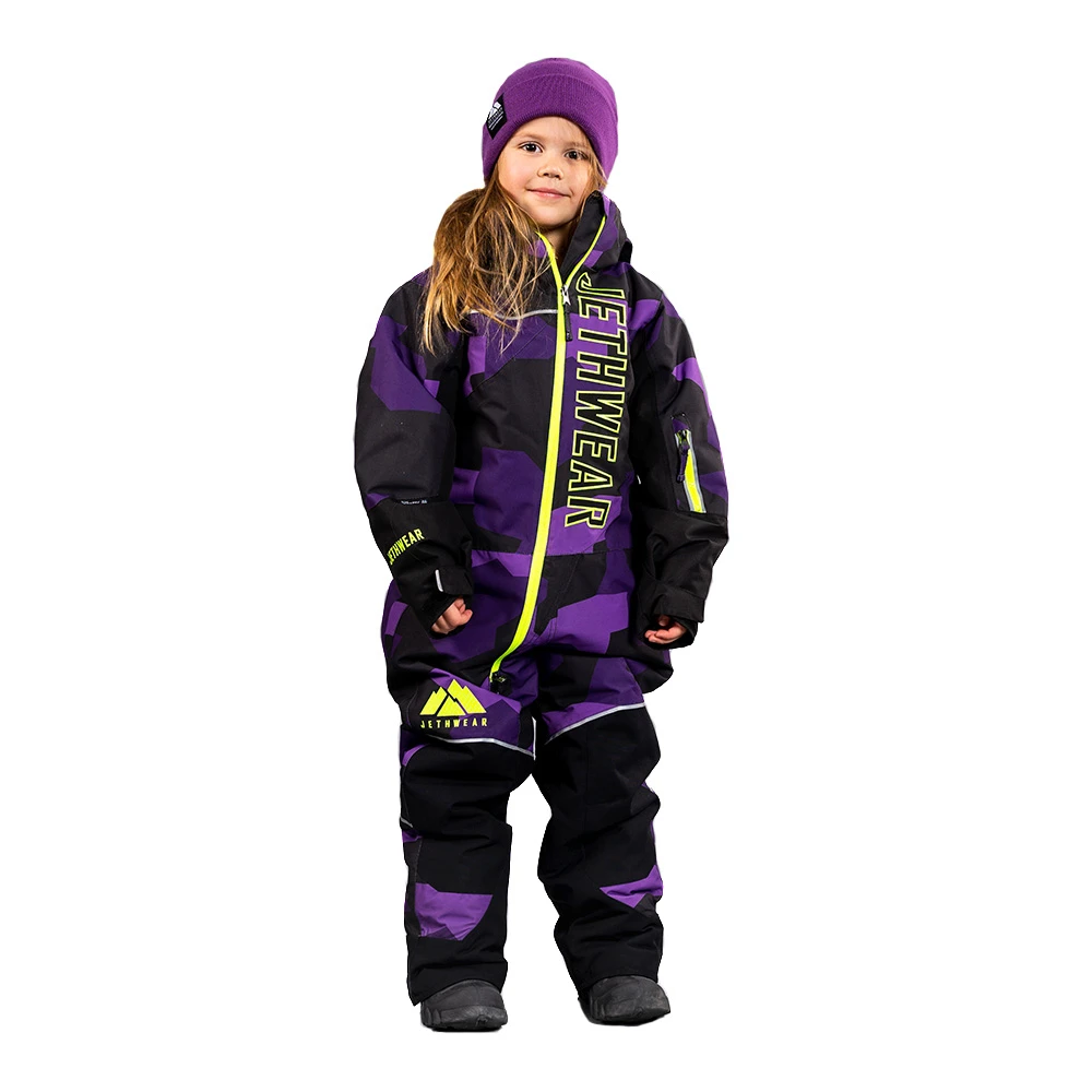 Детский комбинезон Jethwear Odin & Olivia с утеплителем Purple Camo, J2136-212