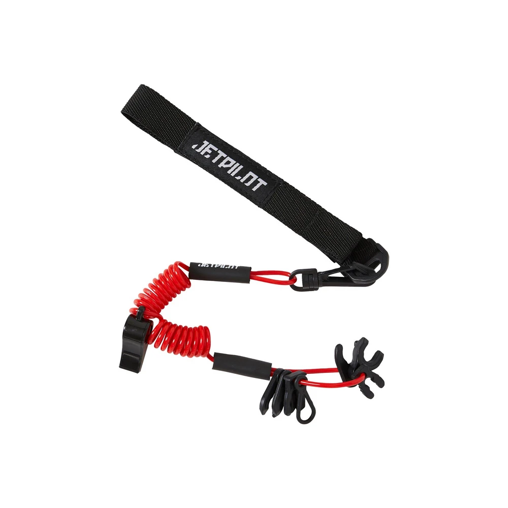 Плавающий браслет JetPilot Marine Safety Lanyard Black/Red, One Size, 25100