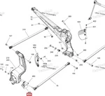 706004704 Скребок Грязевой Задний Правый Для BRP Can Am Maverick R