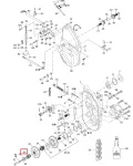 504099200 Пружина КПП Для Ski Doo