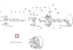 7528304 Болт Крепления Ведущего Вариатора Для Polaris 7528193