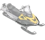 860200561 Передний Усиленный Бампер Для Ski Doo REV-XU WT, SWT