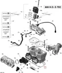 420931893 Прокладка Цилиндров 0,5 ММ Для Ski Doo 420431160, 420431162, 420431163, 420931892, 420931894, 420931895