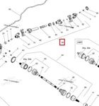 705501259 Карданный Вал Задний В Сборе Для BRP Can Am OUTLANDER MAX 1000 705501259 Карданный Вал Задний В Сборе Для BRP Can Am OUTLANDER MAX 1000