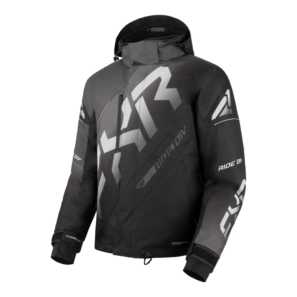 Куртка FXR CX с утеплителем Black/Charcoal/White, L, 240021-1008-13