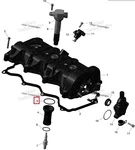420431740 Кольцо Уплотнительное Свечного Колодца Для Ski Doo 1200