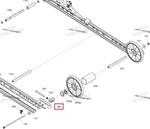 503196246 Крепеж Ролика Гусеницы Для Ski Doo