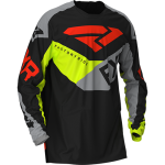 Джерси FXR PODIUM MX JERSEY Black/Grey/Hi Vis/Nuke Red 203301-1005