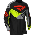 Джерси FXR PODIUM MX JERSEY Black/Grey/Hi Vis/Nuke Red 203301-1005