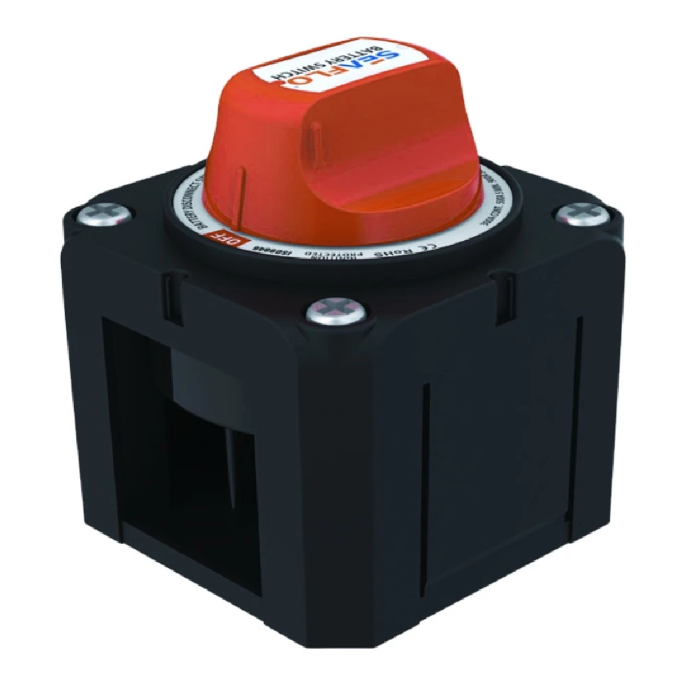 Переключатель батарей SeaFlo 300-500А, 6V-32V, четырёхпозиционный