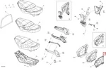 510006574 Основание Спинки Сиденья Пассажира Для BRP Lynx