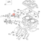 420854446 Клапан-выпускной  SEA DOO
