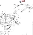 50-00-060 ПОЛИУРЕТАН Крепление Пластика Для Ski Doo TUNDRA 517304093