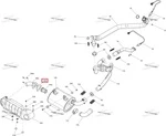 715900090 Прокладка Глушителя Для BRP Can Am COMMANDER