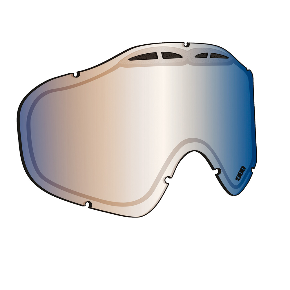 Линза 509 Sinister X5 без подогрева Blue Mirror/Orange Tint, 509-X5LEN-13-BO