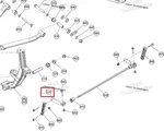 505075901 Рычаг Стабилизатора Поперечной Устойчивости Для Ski Doo SUMMIT X Expert REV Gen5