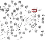 705012246 Каркас Задней Левой Двери Черный Для BRP Can Am Maverick 705013426, 705015446, 705018466