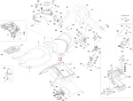 510004871 Поролон Пассажирского Сиденья Для Ski Doo 510005811