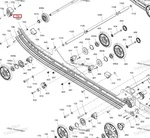 503197075 Полоз Гусеницы Для Ski Doo Expedition, SKANDIC 2024-2025