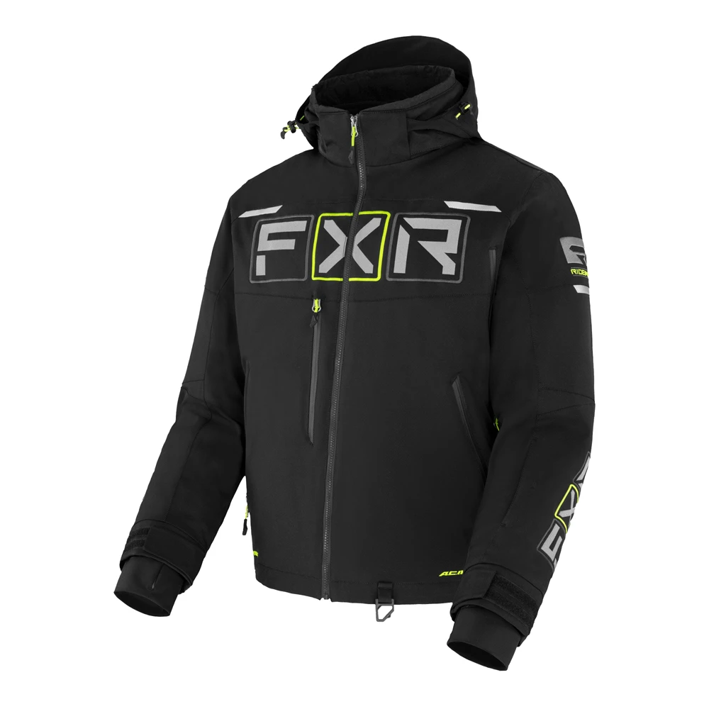 Куртка FXR Maverick Black/HiVis, XL, 230018-1065-16