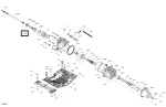 295501204 Ремонтный комплект вала водомёта гидроцикла SEA DOO 295501205