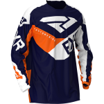 Джерси FXR PODIUM MX JERSEY Midnight/White/Orange 203301-4701