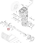 534430 Корпус Подшипника Для Ski Doo Skandic M534430