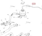 509000775 Шланг Системы Охлаждения Для Ski Doo