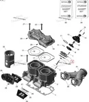 420854266 Корпус Клапана Для Ski Doo