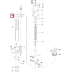 605353422 Рулевой Рычаг Правый Для Ski Doo Skandic