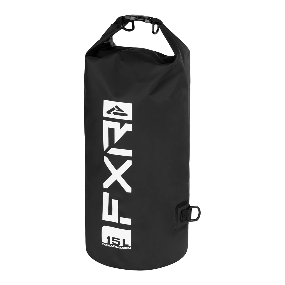 Сумка FXR Dry Bag 15л Black/White, 243202-1001-15