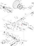 705400129 Шрус Передний Левый Для BRP Can Am Quest, Traxter