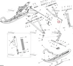 505073316 Шаровая Опора Верхнего Рычага Для Ski Doo MXZ X 600RS XP 2013