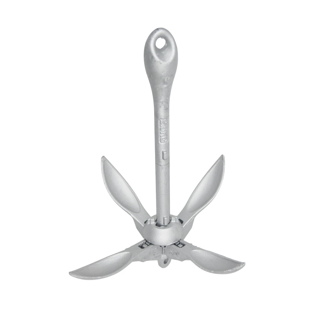 Якорь Skipper 'кошка' складной 5,5 фунта (2,5кг) подходит для лодки длиной менее 5-14 футов