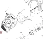 417300553 Кожух Ремня Вариатора Для Ski Doo